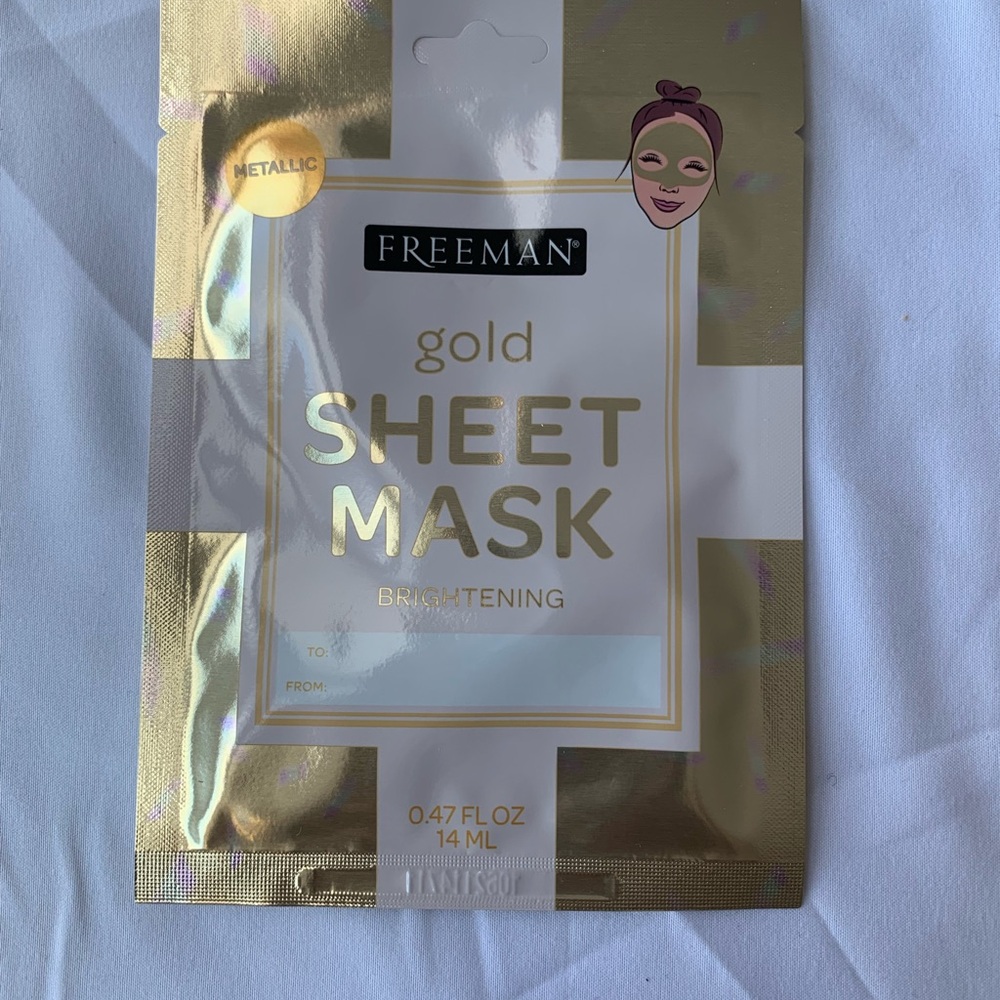 Gold Sheet Mask - Brightening